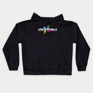 Unstoppable | Dark Shirt Kids Hoodie